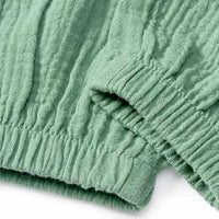Hose aus Musselin mit Kordel, grün, Gr. 104, 1 St