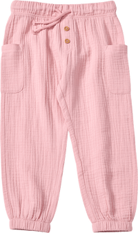 Pantalon ALANA en mousseline avec cordon, rose, taille 140, 1 pièce