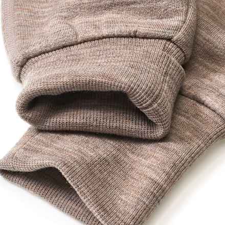 Hose aus Wolle, beige, Gr. 74/80, 1 St
