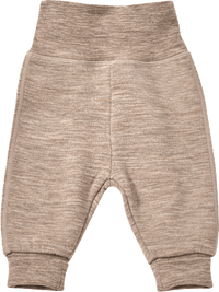 Hose aus Wolle, beige, Gr. 74/80, 1 St