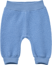 Hose aus Wollwalk mit Mitwachsfunktion, blau, Gr. 86/92, 1 St