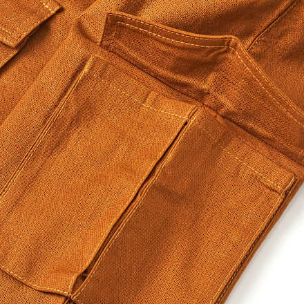 Hose mit Leinen und Taschen, braun, Gr. 116, 1 St ALANA