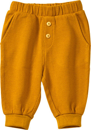 Hose Pro Climate mit Waffel-Muster & Mitwachsfunktion, braun, Gr. 74, 1 St