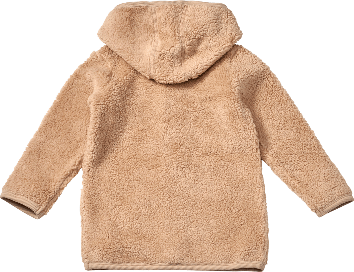 ALANA Jacke aus Teddy-Fleece, beige, Gr. 98/104
