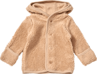 ALANA Jacke aus Teddy-Fleece mit Vario-Ärmeln, beige, Gr. 62/68, 1 St