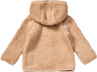 ALANA Jacke aus Teddy-Fleece mit Vario-Ärmeln, beige, Gr. 62/68, 1 St