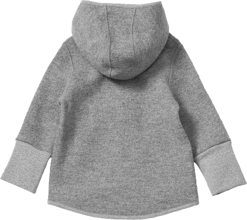 Jasje van gekookte wol, grijs, maat 98/104, 1 stuk