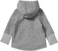 Jasje van gekookte wol, grijs, maat 98/104, 1 stuk