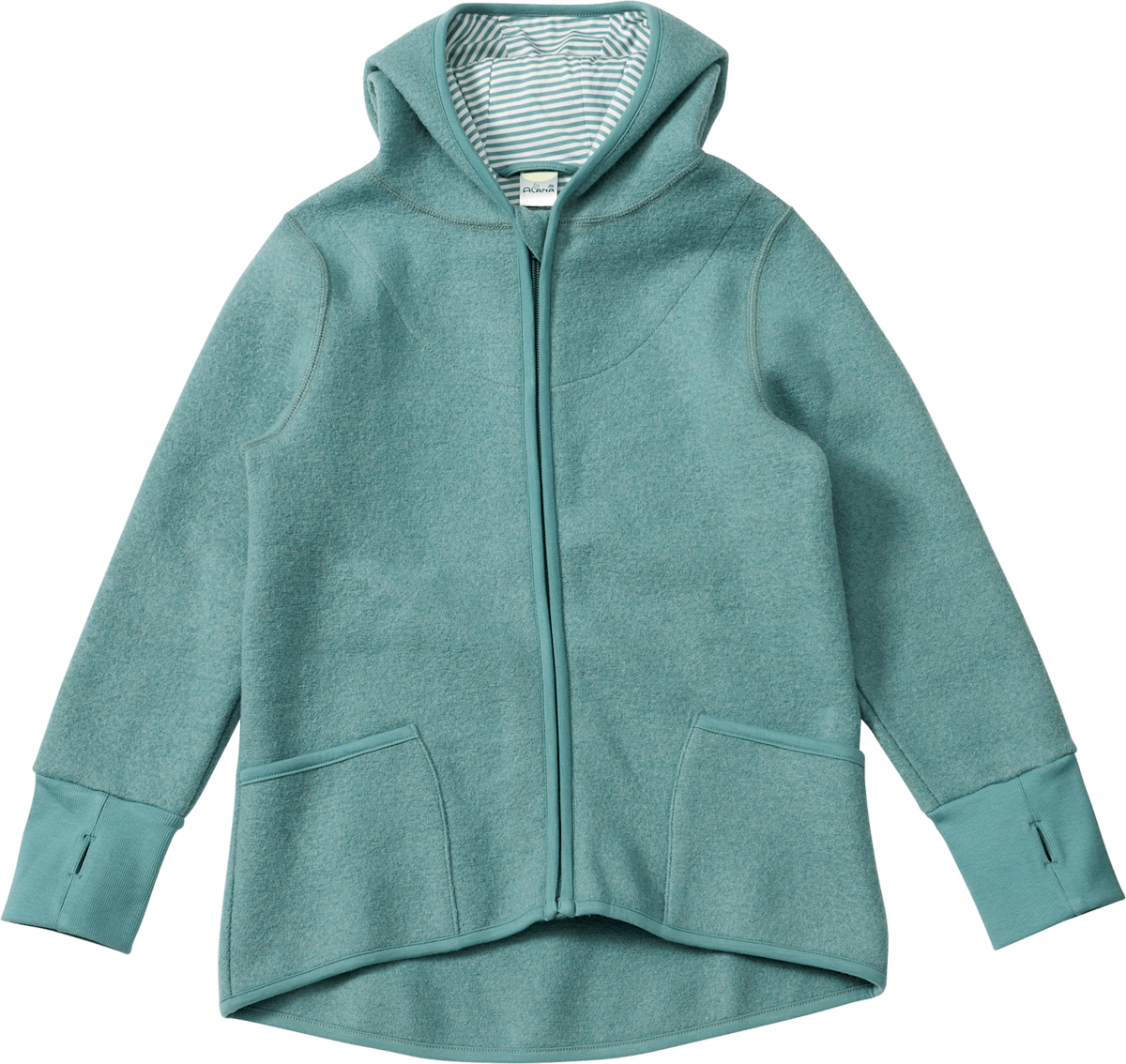 ALANA Jacke aus Wollwalk, grün, Gr. 122/128, 1 St