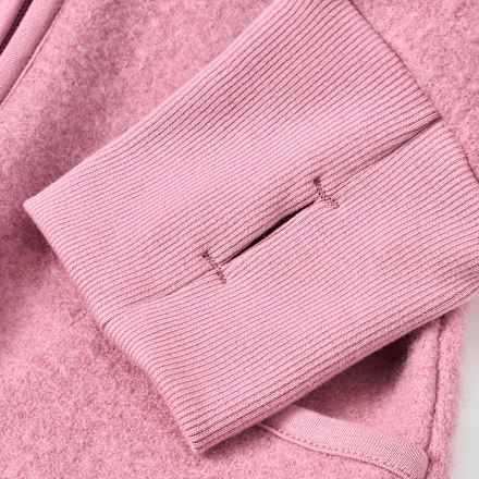 Jacke aus Wollwalk, rosa, Gr. 98/104, 1 St