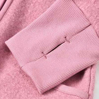 Jacke aus Wollwalk, rosa, Gr. 98/104, 1 St