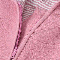 Jacke aus Wollwalk, rosa, Gr. 98/104, 1 St