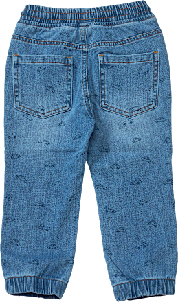 Jeans mit Auto-Muster & weitem Schnitt, blau, Gr. 104, 1 St ALANA