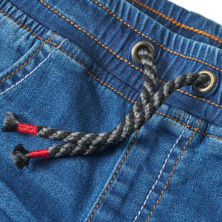 Jeans mit geradem Schnitt & Stretch, blau, Gr. 98, 1 St