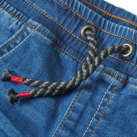 Jeans mit geradem Schnitt & Stretch, blau, Gr. 98, 1 St