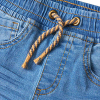 Jeans mit geradem Schnitt & Stretch, blau, Gr. 98, 1 St