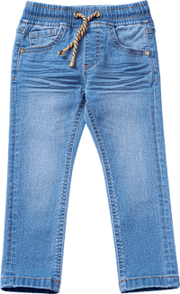 Jeans mit geradem Schnitt & Stretch, blau, Gr. 98, 1 St