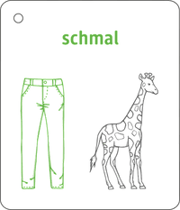 Jeans mit schmalem Schnitt & Rippbund, blau, Gr. 110, 1 St