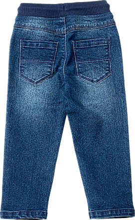 Jeans mit Stretch, Kordel & geradem Schnitt, blau, Gr. 110, 1 St