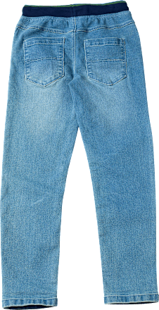 Jeans mit Stretch, Kordel & schmalem Schnitt, blau, Gr. 116, 1 St