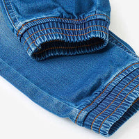 Jeans mit Stretch & geradem Schnitt, blau, Gr. 110