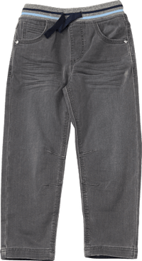 Jeans mit Stretch und geradem Schnitt, grau, Gr. 128, 1 St