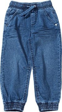 Jeans mit Stretch & weitem Schnitt, blau, Gr. 104, 1 St