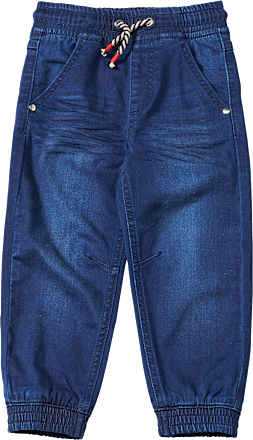 Jeans mit Stretch & weitem Schnitt, blau, Gr. 116, 1 St