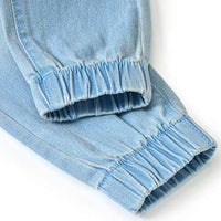 Jeans mit Stretch & weitem Schnitt, blau, Gr. 80, 1 St
