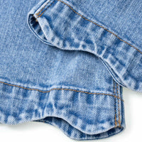 ALANA Jeans mit weitem Schnitt, Stretch & Paperbag-Bund, blau, Gr. 110, 1 St