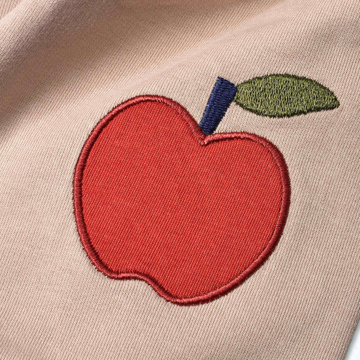 ALANA Jogginghose mit Apfel-Applikation, beige, Gr. 80, 1 St