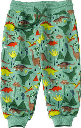Jogginghose mit Dino-Muster, grün, Gr. 92, 1 St ALANA