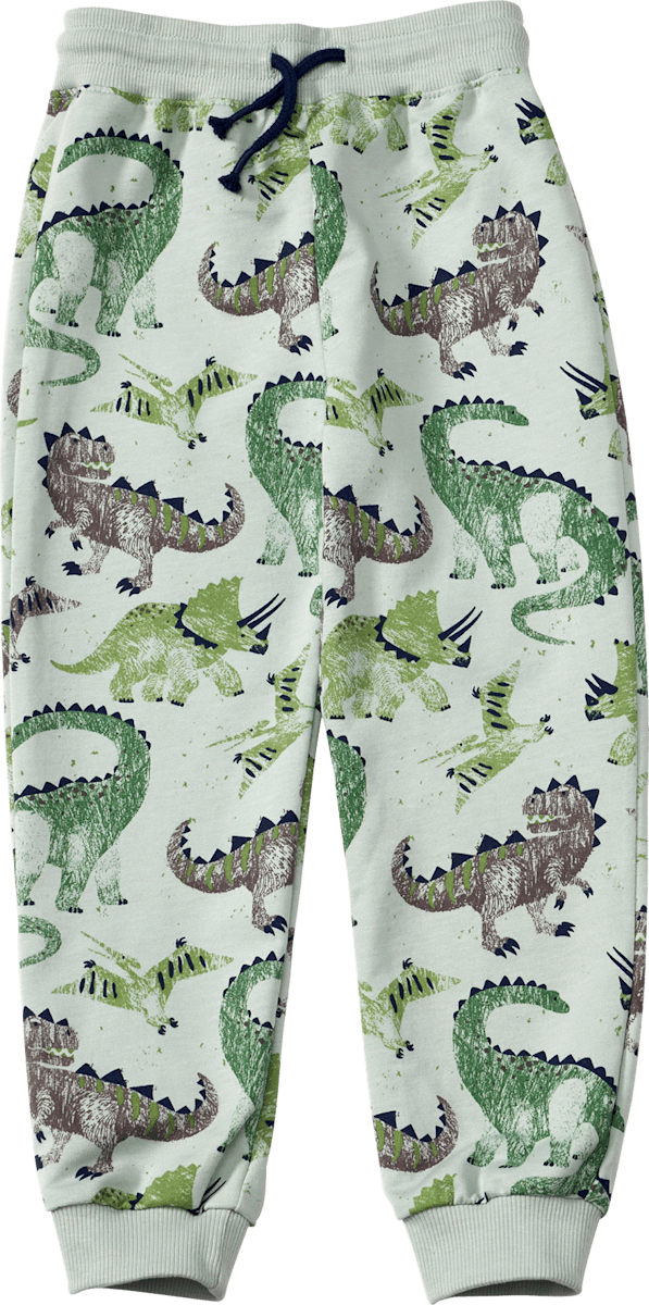 Jogginghose mit Dino-Muster, grün, Gr. 98, 1 St