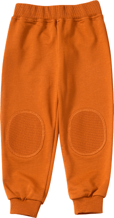 Jogginghose mit Knie-Patches, braun, Gr. 110, 1 St