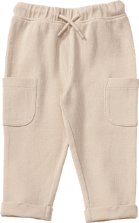 Jogginghose mit Waffel-Struktur, beige, Gr. 86, 1 St ALANA
