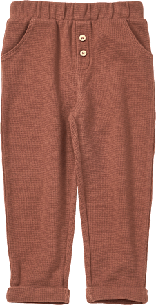 Jogginghose mit Waffel-Struktur, braun, Gr. 104, 1 St