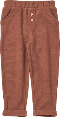 Jogginghose mit Waffel-Struktur, braun, Gr. 104, 1 St