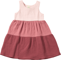 Kleid aus Musselin, rosa, Gr. 134, 1 St