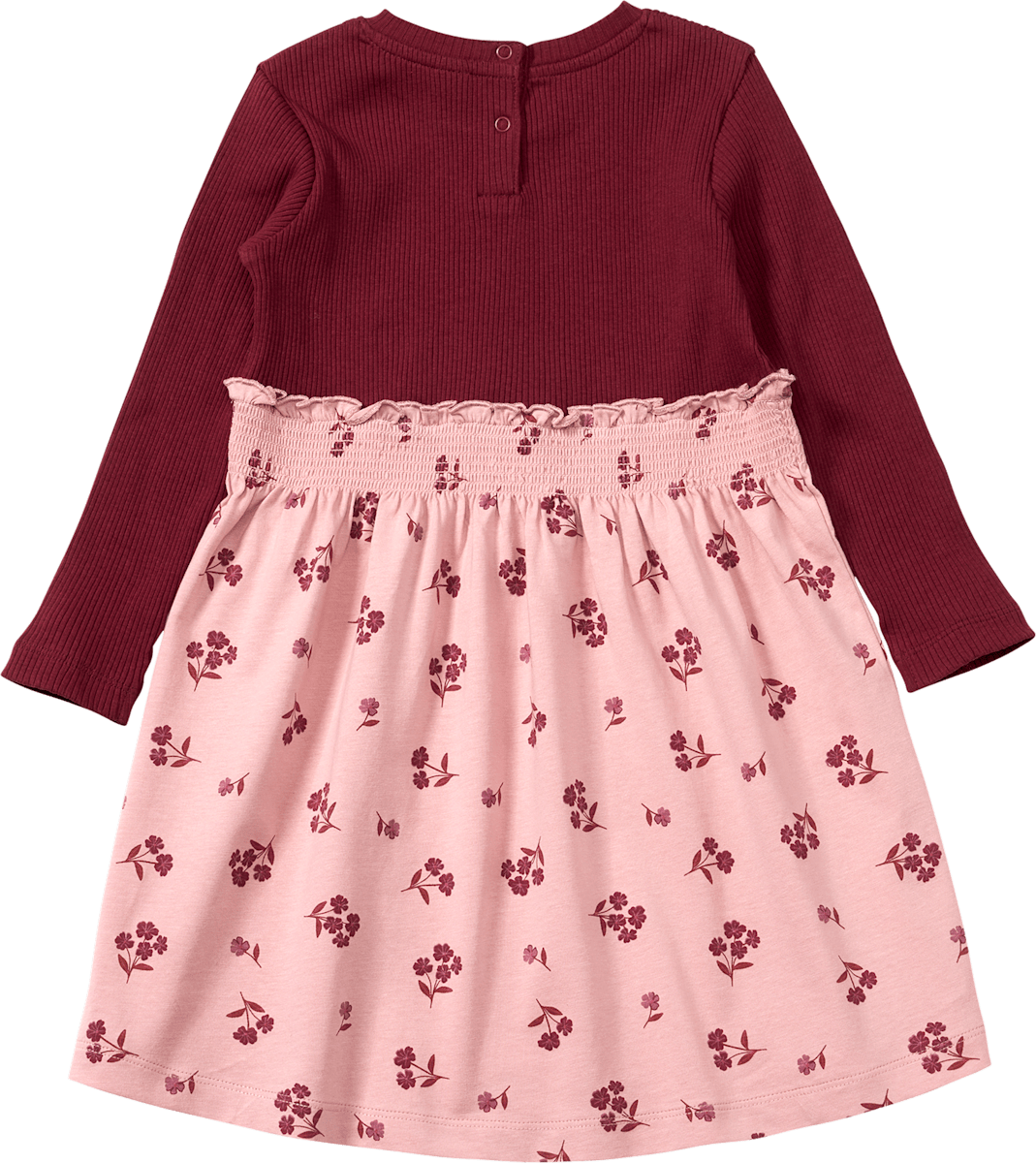 ALANA Kleid mit Ripp-Struktur, rot, Gr. 128, 1 St