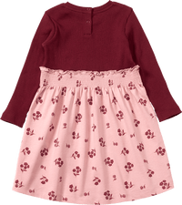 ALANA Kleid mit Ripp-Struktur, rot, Gr. 128, 1 St