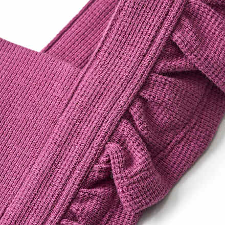 Wafeljurk, paars, maat 104, 1 stuk