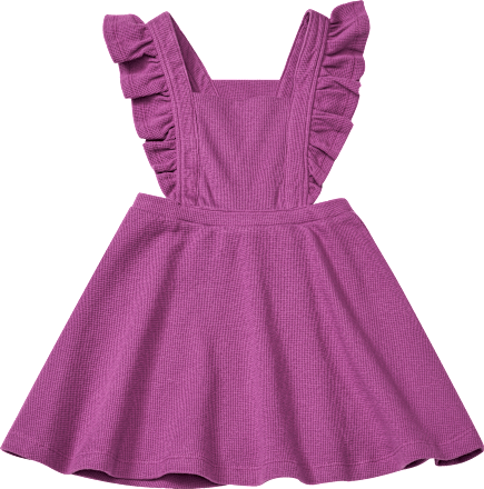 Kleid mit Waffel-Struktur, lila, Gr. 92, 1 St