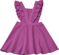 Kleid mit Waffel-Struktur, lila, Gr. 92, 1 St
