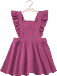 ALANA Kleid mit Waffel-Struktur, lila, Gr. 98, 1 St