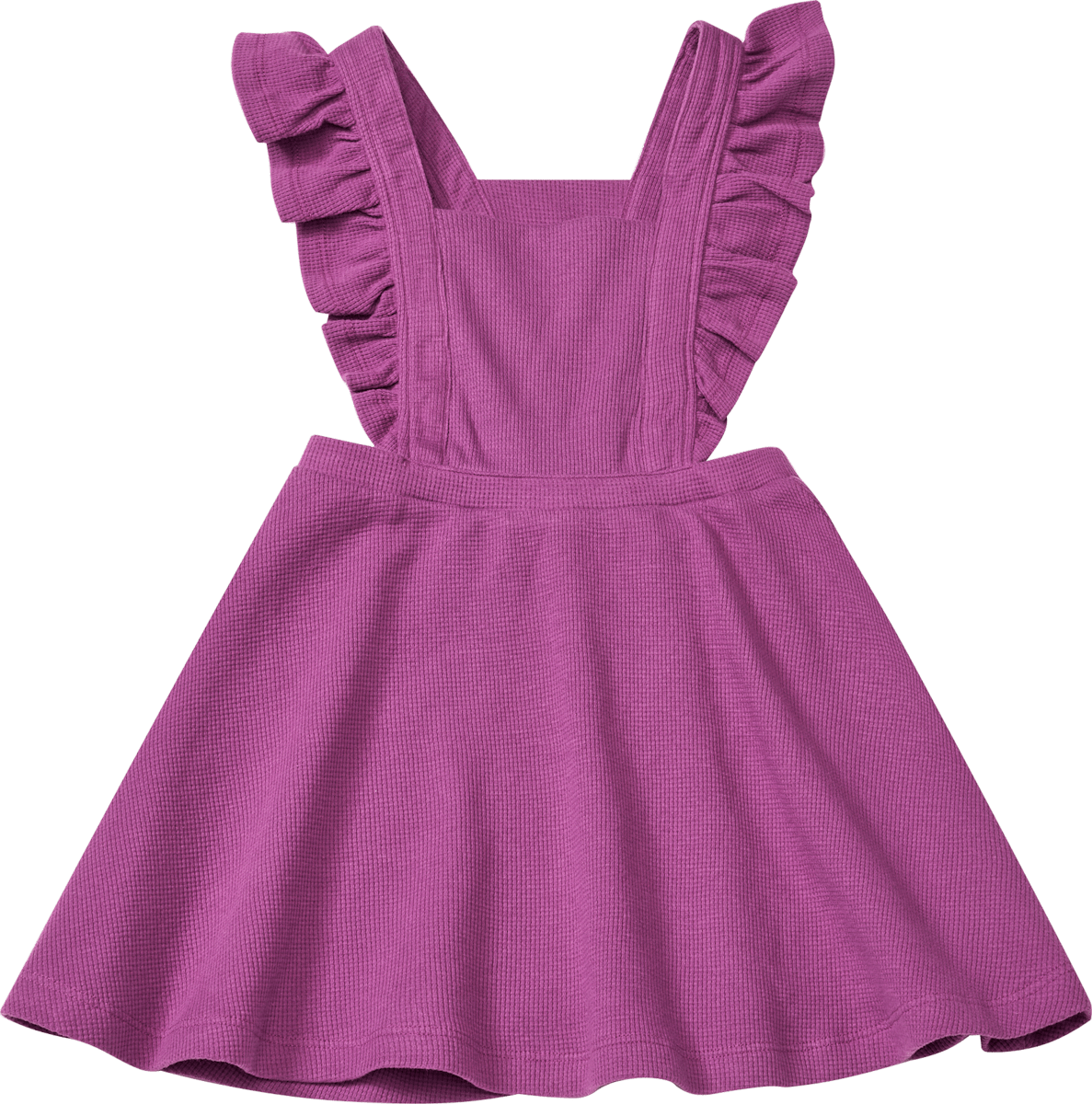 ALANA Kleid mit Waffel-Struktur, lila, Gr. 98, 1 St