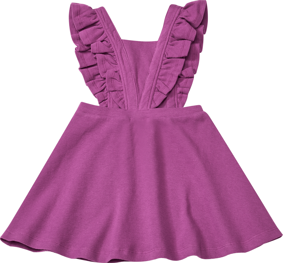 ALANA Kleid mit Waffel-Struktur, lila, Gr. 98, 1 St