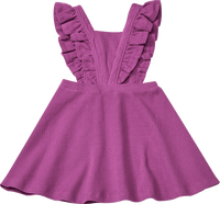 ALANA Kleid mit Waffel-Struktur, lila, Gr. 98, 1 St