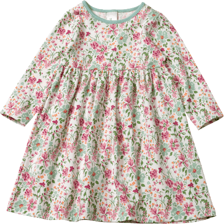 Kleid Pro Climate mit Blumen-Muster, weiß & rosa, Gr. 110, 1 St ALANA