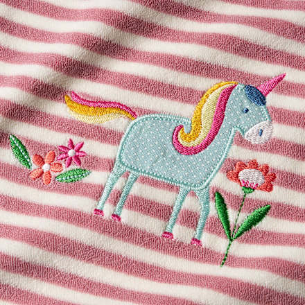 Lätzchen mit Einhorn-Motiv, rosa, 1 St ALANA