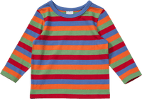 Langarmshirt mit Ringel-Muster, bunt, Gr. 104, 1 St